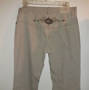 Womens Harley-Davidson Tan Pants